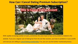 Cancel Dating Premium Subscription |  1(888)897-6137 | Dating Customer Support