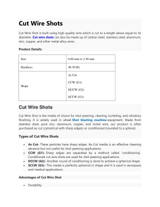 Cut Wire Shots-converted