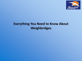 Everything You Need to Know About Weighbridges