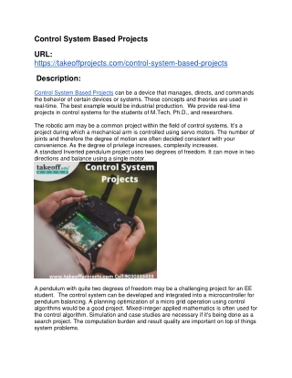 Control System Based Projects-converted