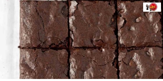 Eggless crinkled Fudge brownies (8 Pieces) - Home Food Delivery