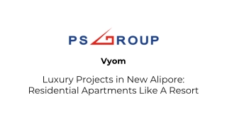 Vyom- Luxury Projects in New Alipore_ Residential Apartments Like A Resort