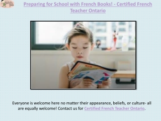 Online Toddler French classes Canada - Toddler French Classes
