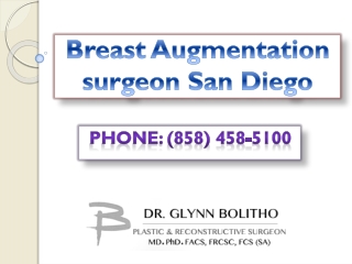 Breast Augmentation surgeon San Diego