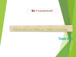 FX Mobile App | Forex Mobile App | Mobile Trading App