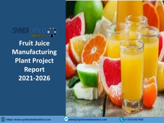 Fruit Juice Business Plan PDF