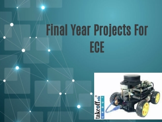 Final Year Projects For ECE