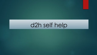 DTH Self help