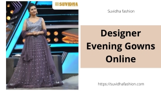 Designer Evening Gowns Online