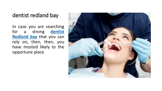 dentist redland bay