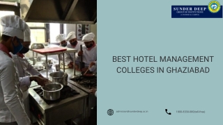 Hotel Management Colleges in Ghaziabad | Best Hotel Management College in UP