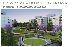 Birla Navya New Phase Drisha 3 BHK Price, Birla Navya New Phase Drisha Layouts,