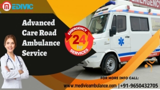 Emergency Ambulance Service in Kankarbagh & Rajendra Nagar, Patna by Medivic