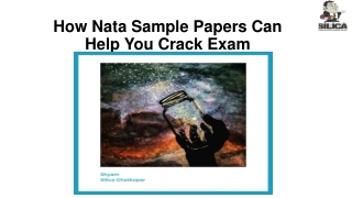 How Nata Sample Papers Can Help You Crack Exam
