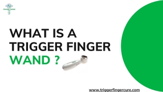 Try the Best Home Treatment for Trigger Finger | Trigger Finger Wand