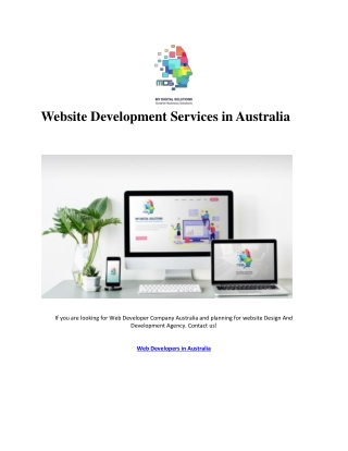 Web Developers in Australia