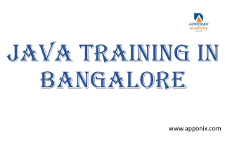 java training
