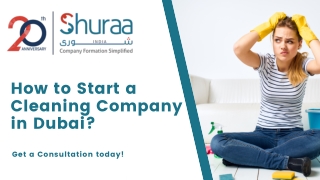 How to Start a Cleaning Company in Dubai