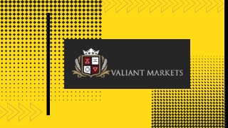 Valiant Markets Online Platform | Canada