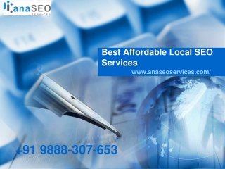 Best Affordable Local SEO Services - www.anaseoservices.com