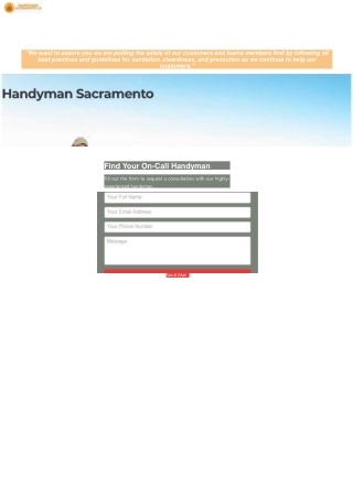 Handyman Sacramento ppt