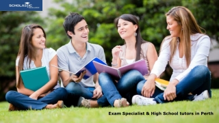 Exam Specialist & High School tutors in Perth