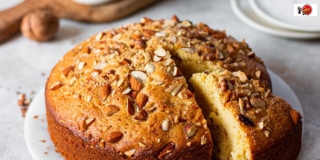 Vanilla Almond tea cake - Home Food Delivery