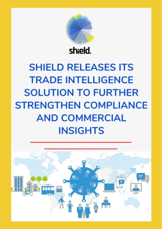 Further Strengthen Compliance - Trade Intelligence Solution