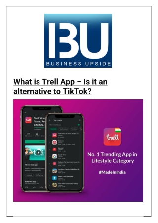What is Trell App  Is it an alternative to TikTok