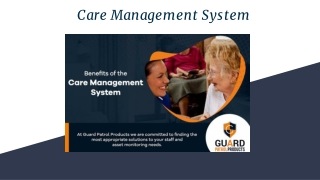 Care Management Systems