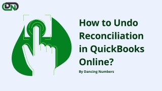 How to Undo Reconciliation in QuickBooks Online