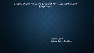 Clinically Proven High Efficient 3m Aura Particulate Respirator_pdf