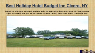 Best Holiday Hotel Budget Inn Cicero, NY