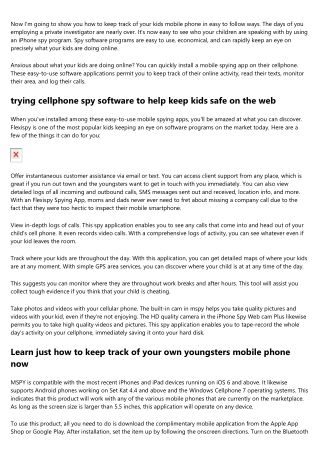 Help keep your kids secure by keeping an eye on their web-based activity