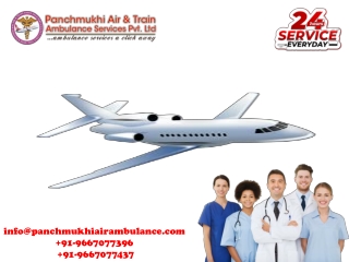 Get Air Ambulance Service in Gwalior with Advance Medical Facilities