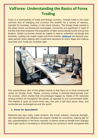 ValForex- Understanding the Basics of Forex Trading-converted