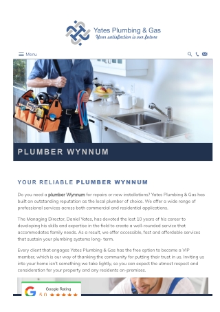 Plumber Wynnum