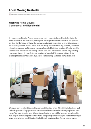 nashvillehomemovers.com-Local Moving Nashville