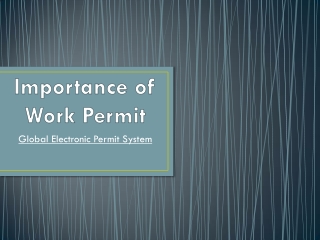 Importance of Work Permit
