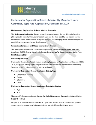 Underwater Exploration Robots market