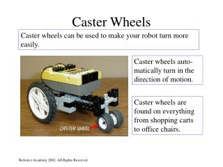 Caster Wheels