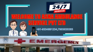 Book the Best Ambulance Service with the necessary medical equipment |ASHA