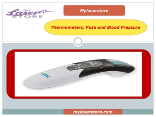 Thermometers, Puse and Blood Pressure
