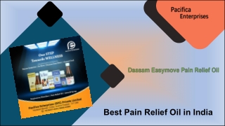 Best Pain Relief Oil in India