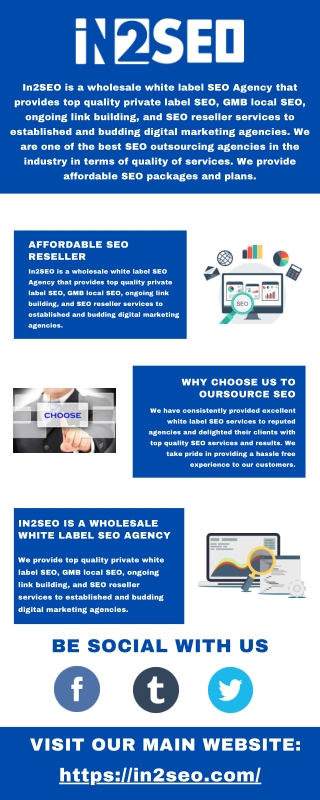 SEO Outsourcing Company - In2SEO