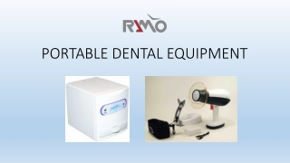 Get Portable Dental Equipment | Ramo Trading