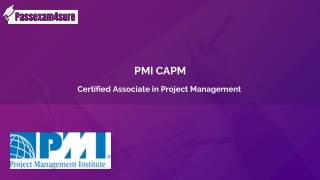 Free  CAPM Exam Questions -  PMI  CAPM Dumps | PassExam4Sure