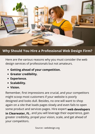 Why Should You Hire a Professional Web Design Firm
