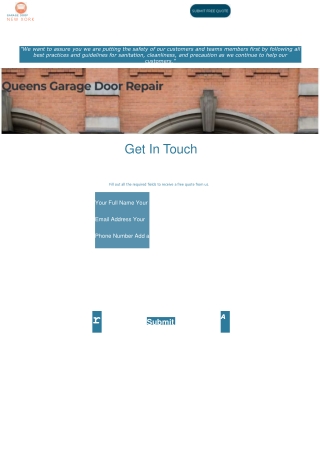 Queens Garage Door Repair