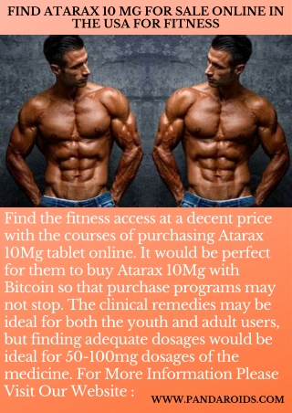 Find Atarax 10 Mg For Sale Online In The Usa For Fitness